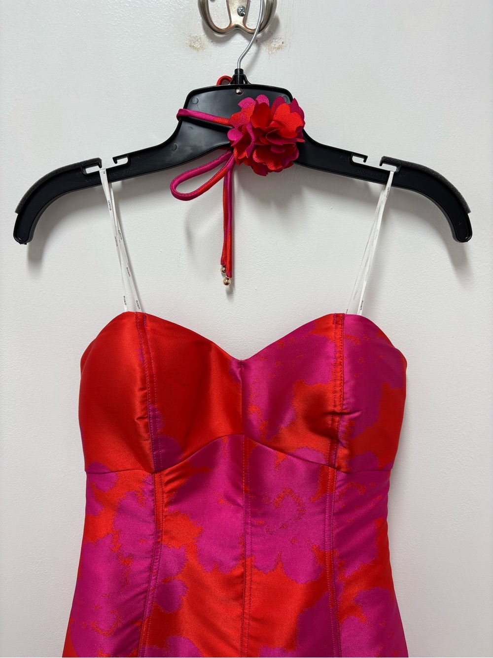 Elliatt “Eloise” Fuchsia and Red Mini Dress - Picture 2 of 7